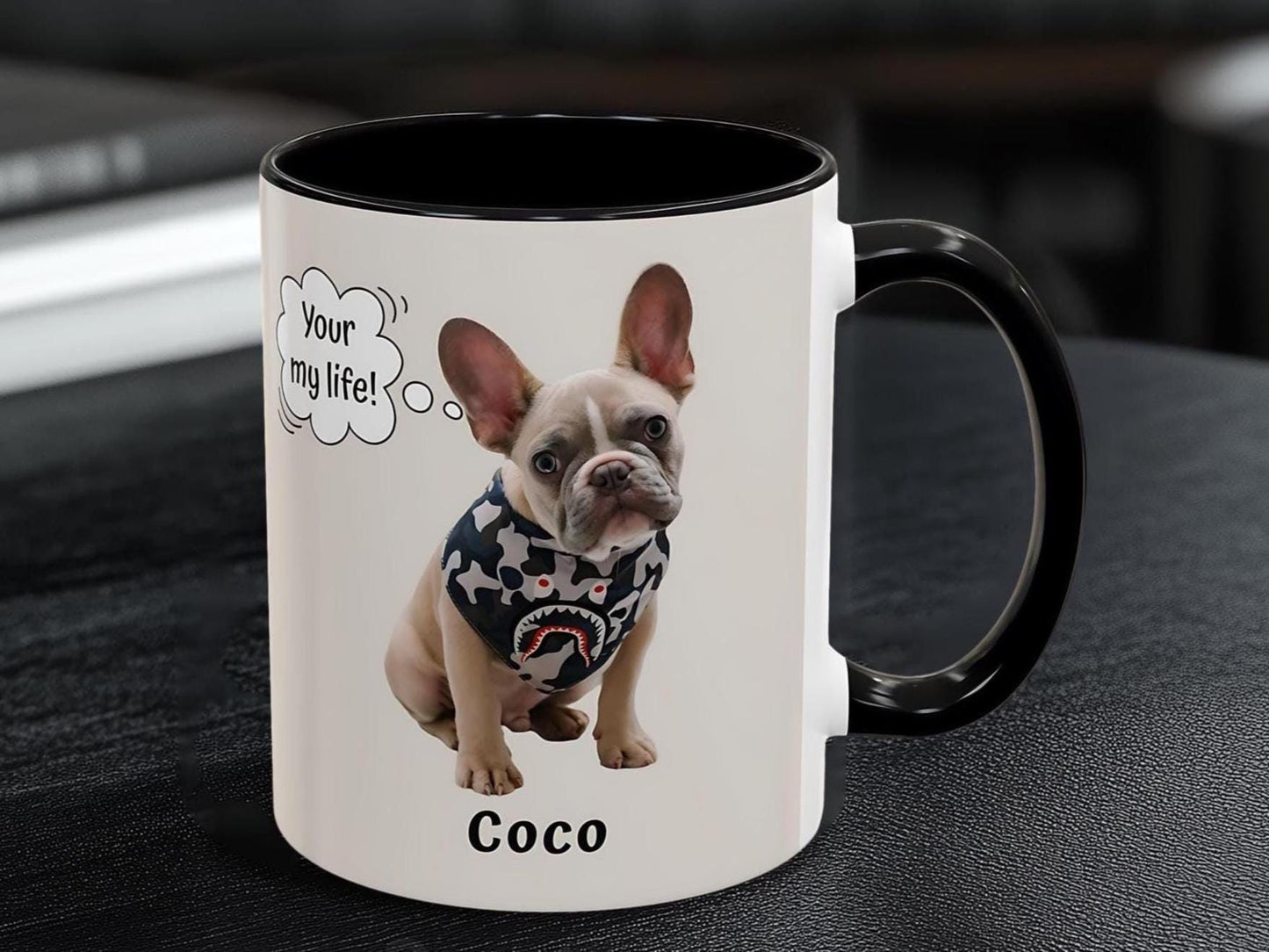 Custom Pet Mug Using Pet Photo + Name Custom Dog Mug Dog Coffee Cup Personalized Pet Mugs Dog Mom Mug Personalized Cat Dad Mug New Dog Mug